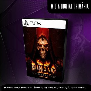 Diablo 2 Resurrected Ps5 Mídia Digital (Primária) (Retrocompatível)