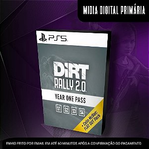 DiRT Rally 2.0: Year One Pass Ps5 Mídia Digital (Primária) (Retrocompatível)
