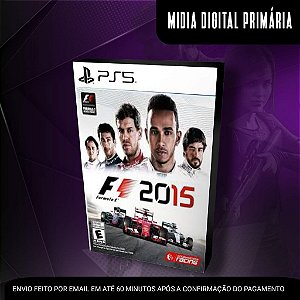 F1 2015 Ps5 Mídia Digital (Primária) (Retrocompatível)