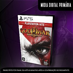 God Of War 3 Ps5 Mídia Digital (Primária) (Retrocompatível)