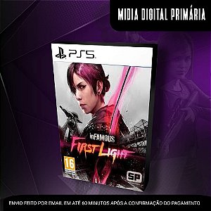 Infamous First Light Ps5 Mídia Digital (Primária) (Retrocompatível)
