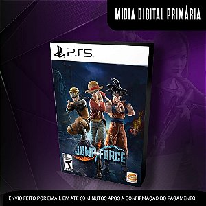 Jump Force Ps5 Mídia Digital (Primária) (Retrocompatível)
