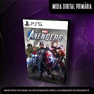 Marvel's Avengers Ps5 Mídia Digital (Primária) (Retrocompatível)