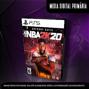 NBA 2K20 Ps5 Mídia Digital (Primária) (Retrocompatível)