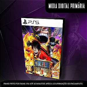 One Piece: Pirate Warriors 3 Ps5 Mídia Digital (Primária) (Retrocompatível)