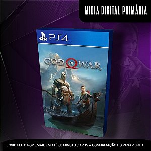God Of War 4 Ps4 Mídia Digital (Primária)