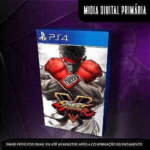 Street Fighter V Ps4 Mídia Digital (Primária)