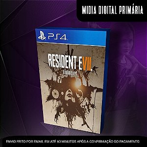 Resident Evil 7 Biohazard Ps4 Mídia Digital (Primária)