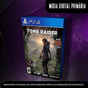 Shadow of the Tomb Raider Definitive Edition Ps4 Mídia Digital (Primária)