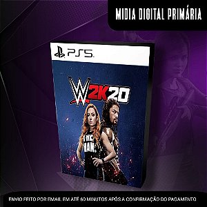 WWE 2K20 Ps5 Mídia Digital (Primária) (Retrocompatível)