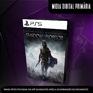 Shadow of Mordor Ps5 Mídia Digital (Primária) (Retrocompatível)