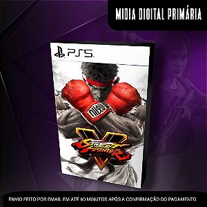 Street Fighter V Ps5 Mídia Digital (Primária) (Retrocompatível)