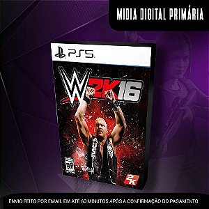 WWE 2K16 Ps5 Mídia Digital (Primária) (Retrocompatível)