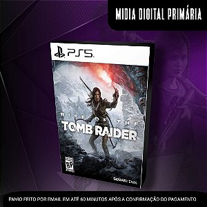 Rise of the Tomb Raider Ps5 Mídia Digital (Primária) (Retrocompatível)