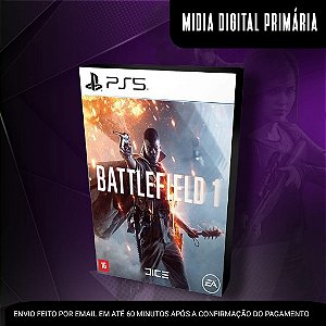 Battlefield 1 Ps5 Mídia Digital (Primária) (Retrocompatível)