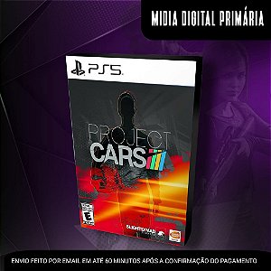 Project Cars Ps5 Mídia Digital (Primária) (Retrocompatível)