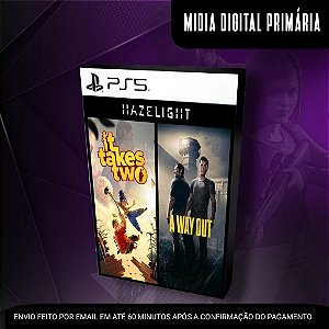 it takes two Ps5 + A Way Out Ps5 Mídia Digital (Primária)