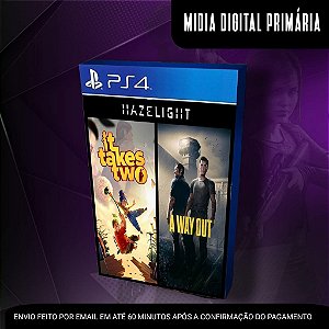 It takes two + A Way Out PS4 Mídia Digital (Primária)