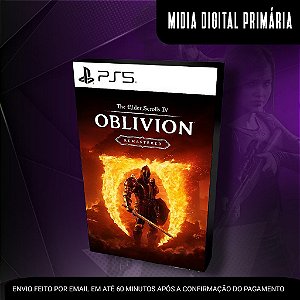 The Elder Scrolls IV: Oblivion Remastered Ps5 Mídia Digital (Primária)
