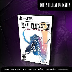 Final Fantasy XII The Zodiac Age Ps5 Mídia Digital (Primária)