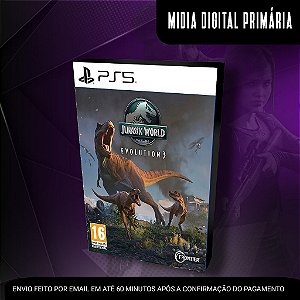 Jurassic World Evolution 3 Ps5 Mídia Digital (Primária)