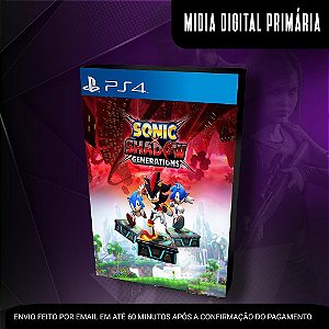 Sonic X Shadow Generations Ps4 Mídia Digital (Primária)