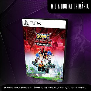 Sonic X Shadow Generations Ps5 Mídia Digital (Primária)