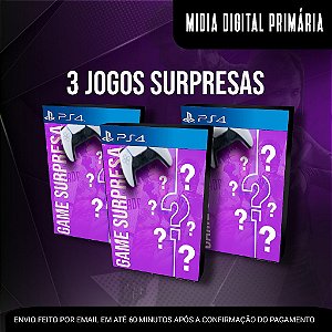 3 Jogos Supresa Mídia Digital Ps4 (Primária)