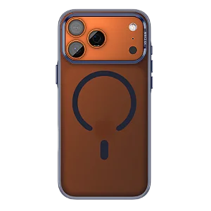 Capa MagSafe iPhone 17 Pro Max - Titanium Laranja