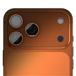 [Rascunho] Película para Câmera Safira iPhone 17 Pro Max - VX Case Laranja