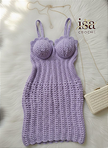 Vestido de crochê