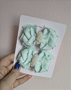 Laço Eloísa Maria (com pérolas)