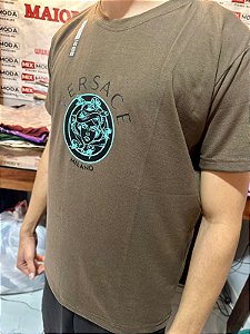 Kit atacado C/4 camisetas Multimarcas Estampada envia variadas sem repetir