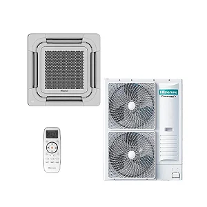 Ar-Condicionado Hisense Cassete 4 Vias Inverter 56000 Btus Frio R-32 220v Wi-Fi - AUW-60T2RNC / AUC-60TR2RNKAE
