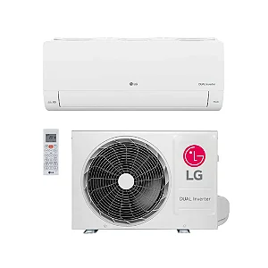 Ar Condicionado LG IA Dual Inverter Voice 9000 Btus Quente/Frio R-32 220v - S3NW09AA31D