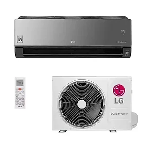 Ar Condicionado Inverter LG Dual Artcool Voice +IA 18000 Btus Quente e Frio 220v R-32 Wi-Fi
