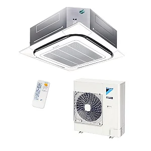Ar Condicionado Inverter Daikin SkyAir Cassete 4 Vias 36000 Btus Quente e Frio 220v
