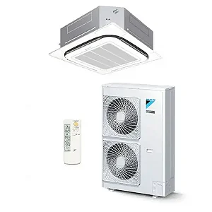 Ar Condicionado Inverter Daikin SkyAir Cassete 4 Vias 46000 Btus Quente e Frio 220v