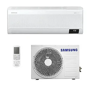 Ar Condicionado Split Inverter WindFree Connect 24000 BTUs Samsung Quente e Frio  AR24BSEAAWKXAZ /  AR24BSEAAWKNAZ 220v R-410A Wi-Fi