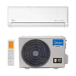 Ar condicionado Inverter Midea AI Ecomaster Wi-fi R-32 18000 Btus Quente/Frio 220v 42EZVQA18M5 /38EZVCA09M5