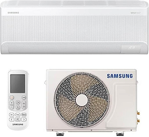 Ar-condicionado Split Inverter 9000 Btus Samsung Windfree Ai Wi-fi High Wall Só Frio Ar09dyfaawknaz/ar09dyfaawkxaz 220v