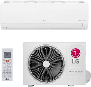 Ar Condicionado Hi Wall LG Dual Inverter Voice 9.000 Btus Quente e Frio 220v R-32