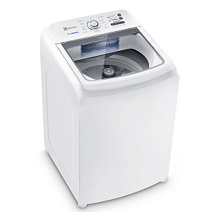 Máquina De Lavar Electrolux 15kg Branca Essential Care Com Cesto Inox E Jet Clean (led15) 127v