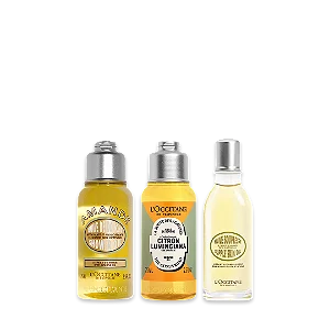 Travel Size Trio de Óleos Amêndoa