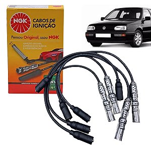 Cabo De Ignição Volkswagen Golf GTI e GLX 2.0 Mexicano 1994 A 07/1998 NGK STV26