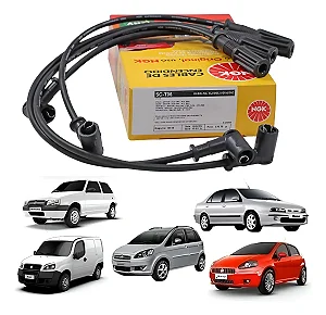 Cabo De Ignição Ngk Sct09 Fiat Palio Siena Strada Uno Fire 1.0 1.4