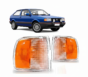 Par Lanterna Dianteira Pisca Gol Quadrado 91/95 Mod. Arteb