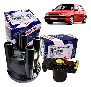 Tampa Distribuidor e Rotor - Golf Gl Glx Gti 1.8 2.0 94/98 - Bosch