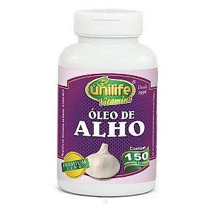 ÓLEO DE ALHO 150 CAP - 350MG - UNILIFE