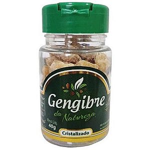 GENGIBRE CRISTALIZADO 40G - DA NATUREZA